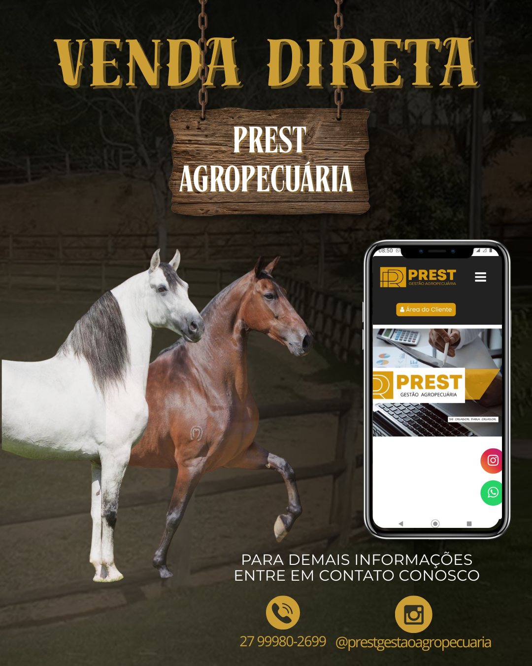 VENDA DIRETA PREST AGROPECUÁRIA