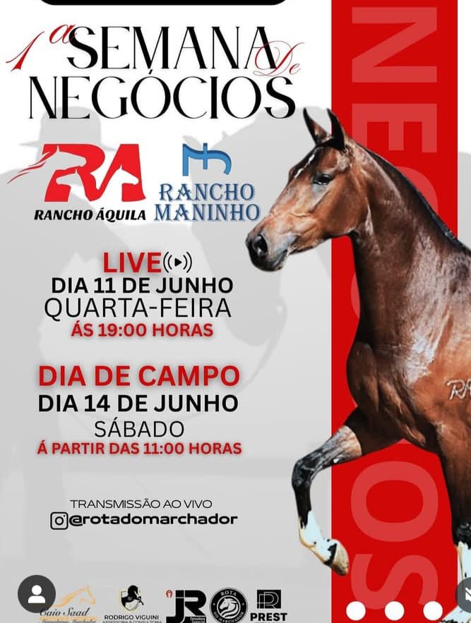 1ª SEMANA DE NEGÓCIOS RANCHO ÁQUILA E RANCHO MANINHO