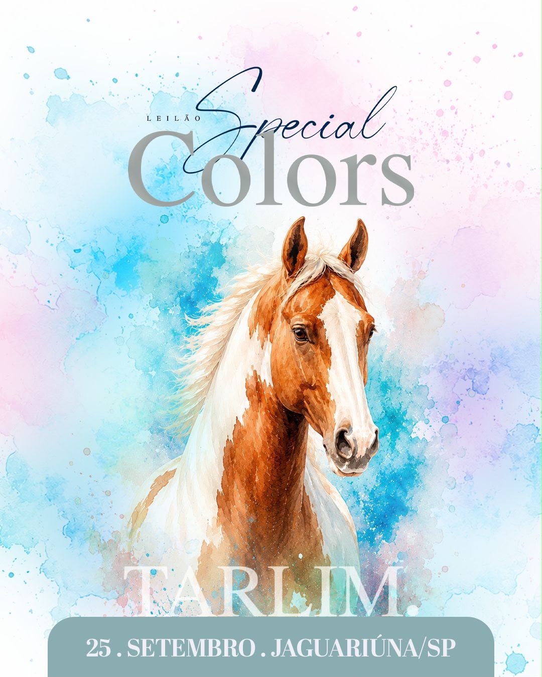 LEILÃO TARLIM SPECIAL COLORS