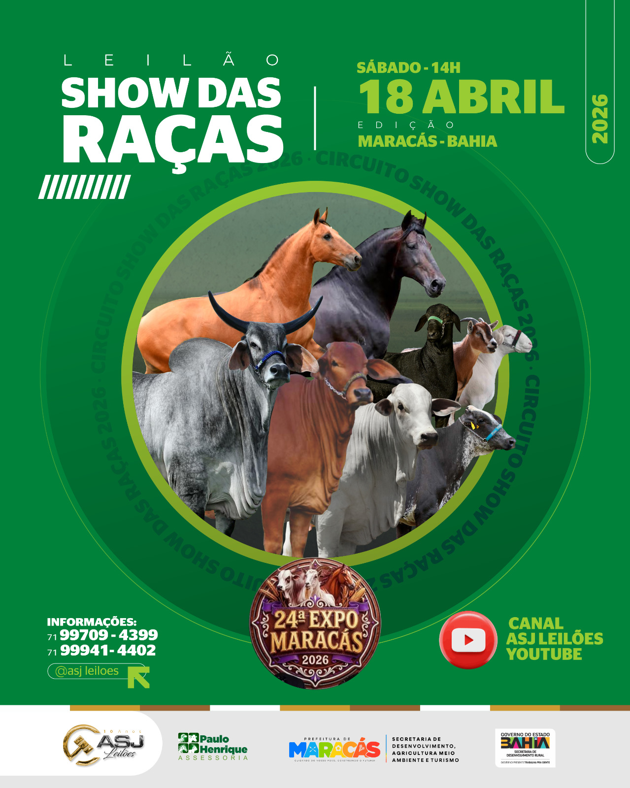 LEILÃO SHOW DAS RAÇAS EDIÇÃO - MARÁCAS