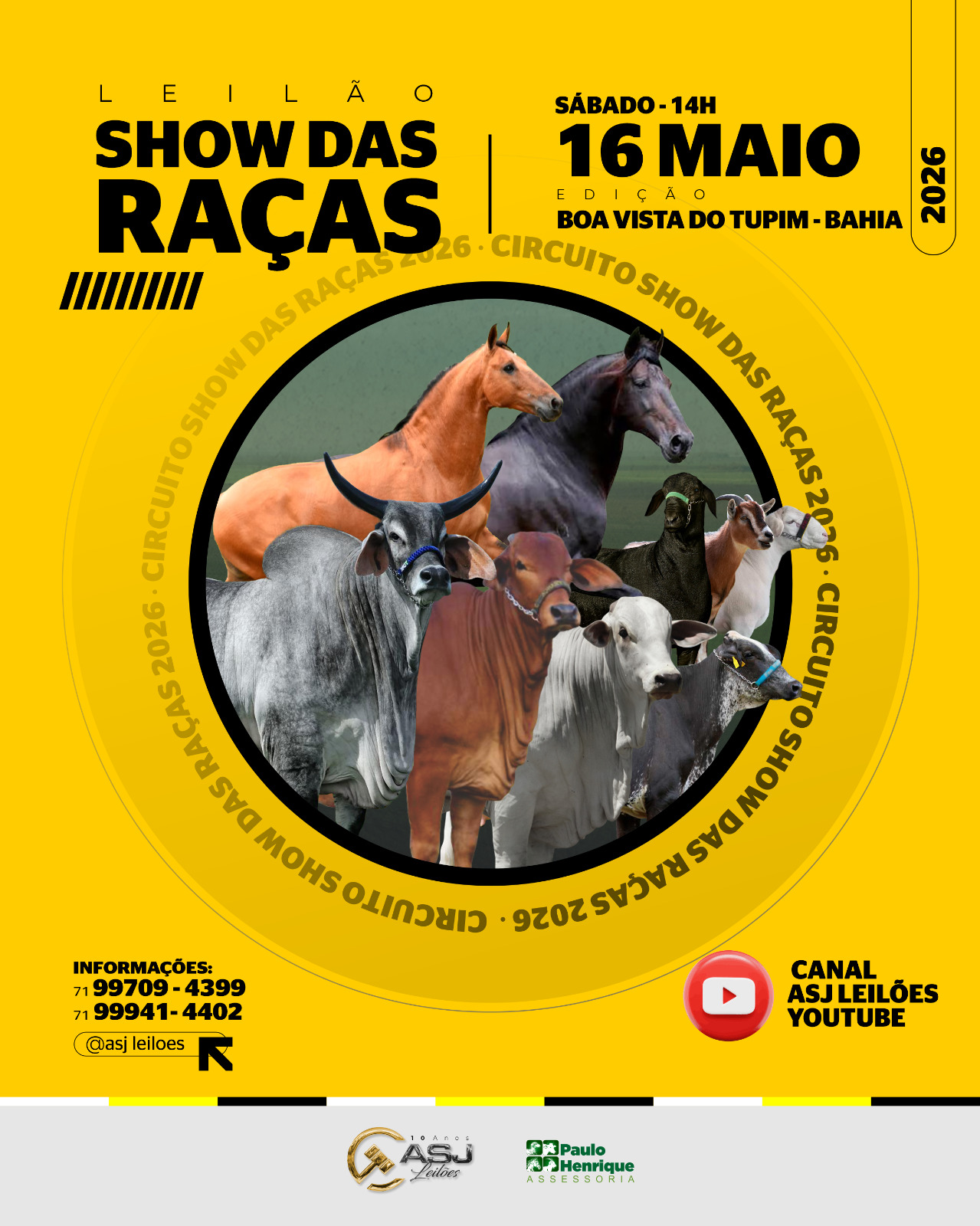 LEILÃO SHOW DAS RAÇAS EDIÇÃO - BOA VISTA DO TUPIM