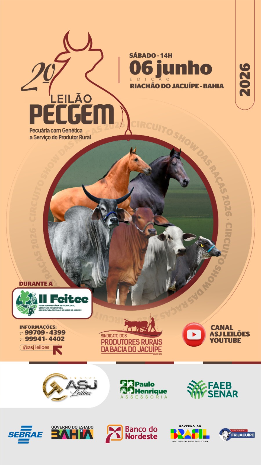 2º LEILÃO PECGEM - RIACHÃO DO JACUIPE