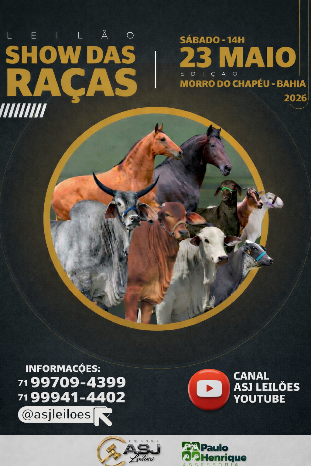 LEILÃO SHOW DAS RAÇAS EDIÇÃO - MORRO DO CHAPEU