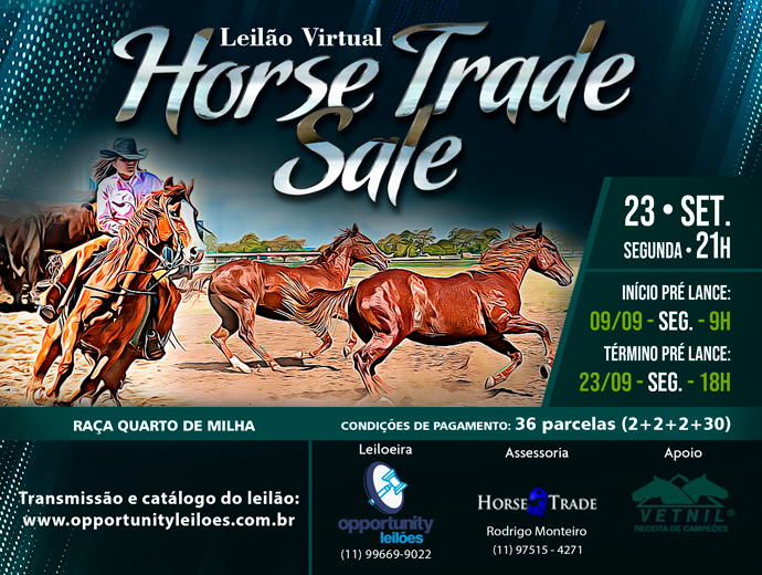 LEILÃO VIRTUAL HORSE TRADE SALE