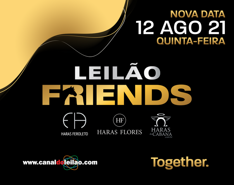 LEILÃO FRIENDS