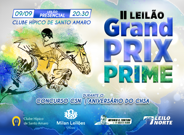 LEILÃO GRAND PRIX PRIME