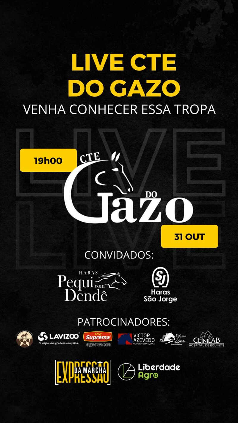 LIVE CTE DO GAZO
