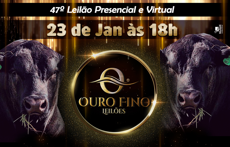 47º LEILÃO PRESENCIAL OURO FINO LEILÕES