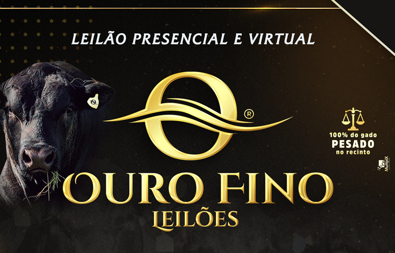 62º LEILÃO PRESENCIAL OURO FINO LEILÕES