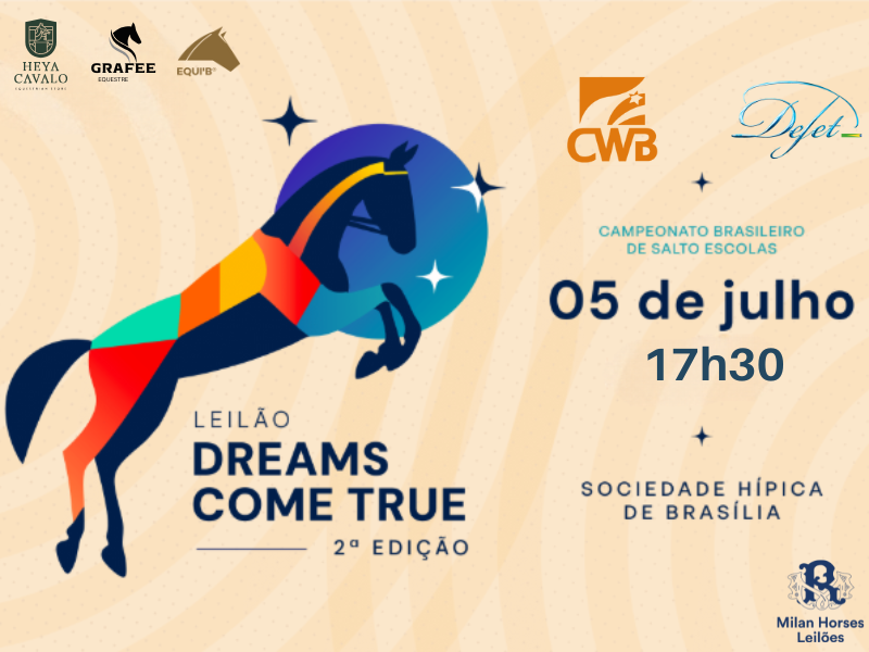 2º LEILÃO DREAMS COME TRUE