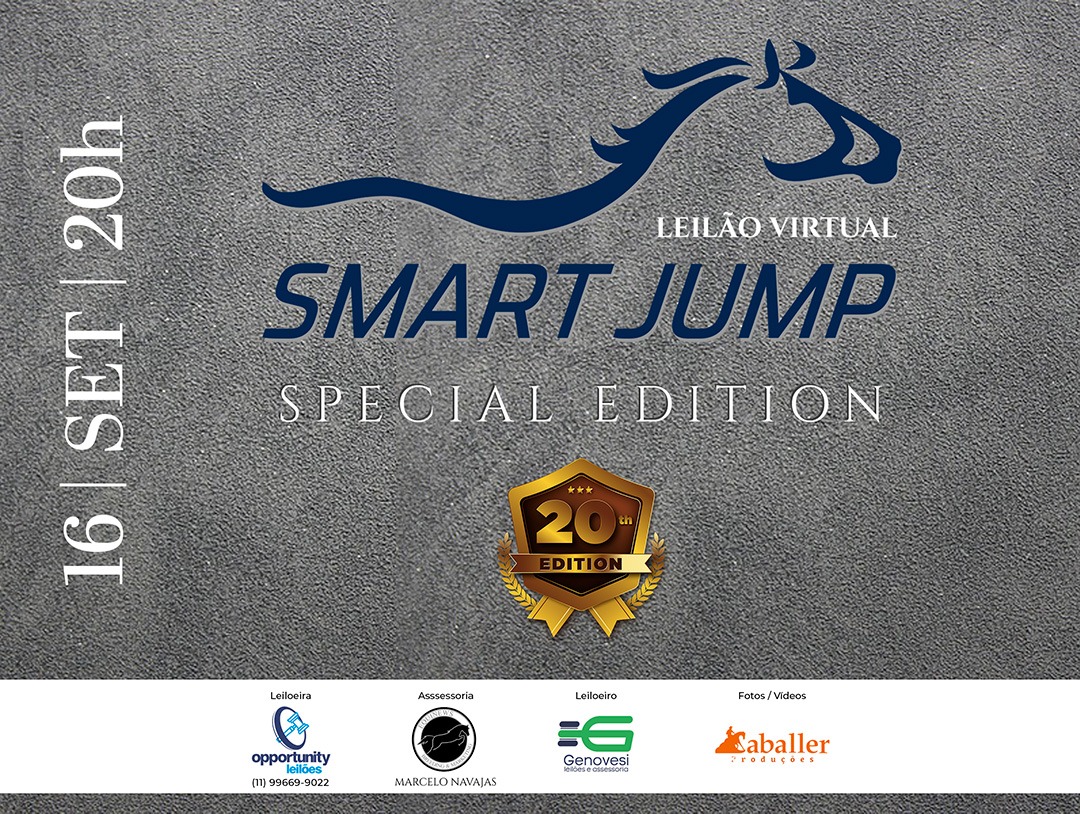 LEILÃO VIRTUAL SMART JUMP - SPECIAL EDITION