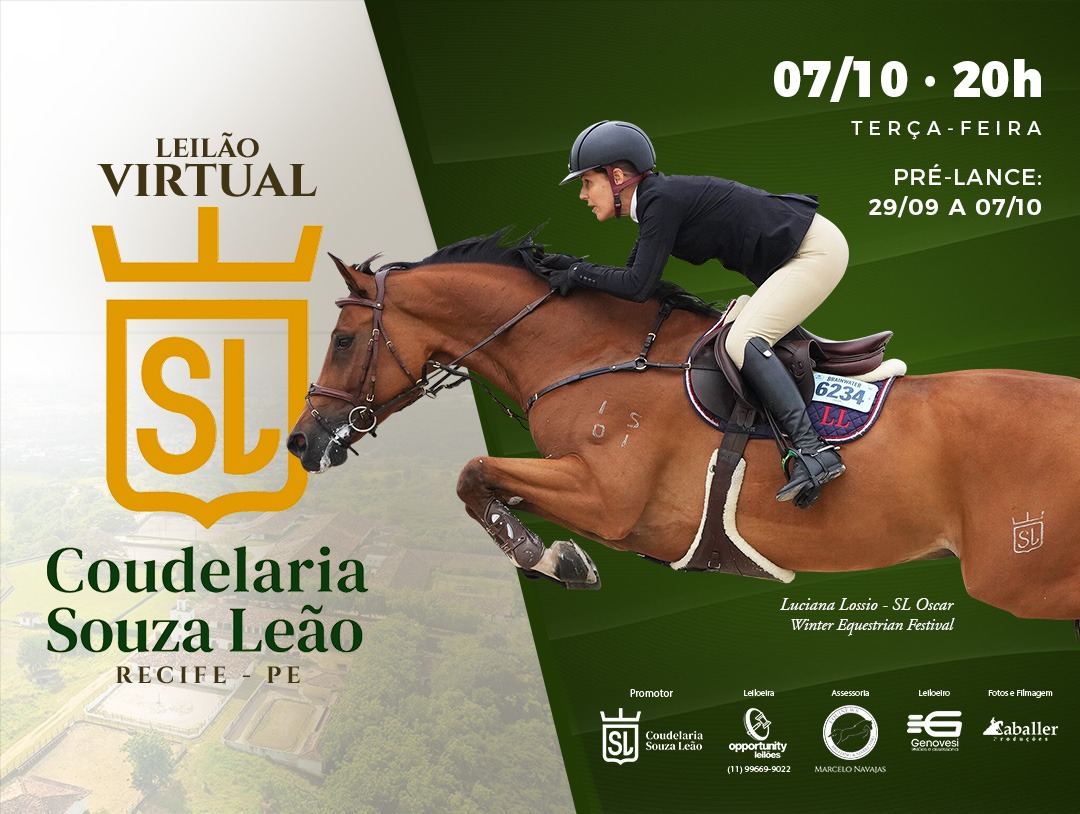 LEILÃO VIRTUAL COUDELARIA SOUZA LEÃO