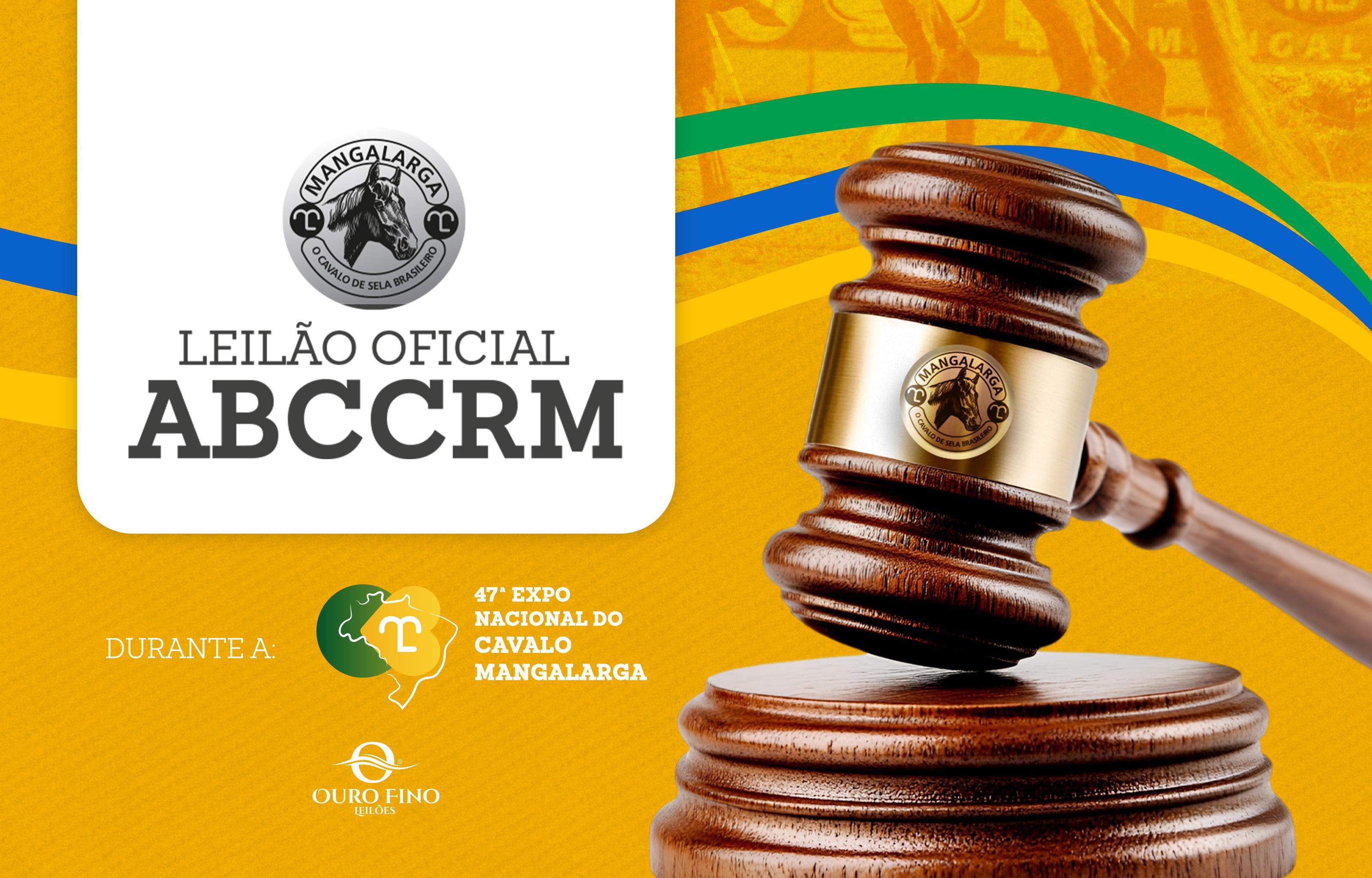 LEILÃO OFICIAL ABCCRM