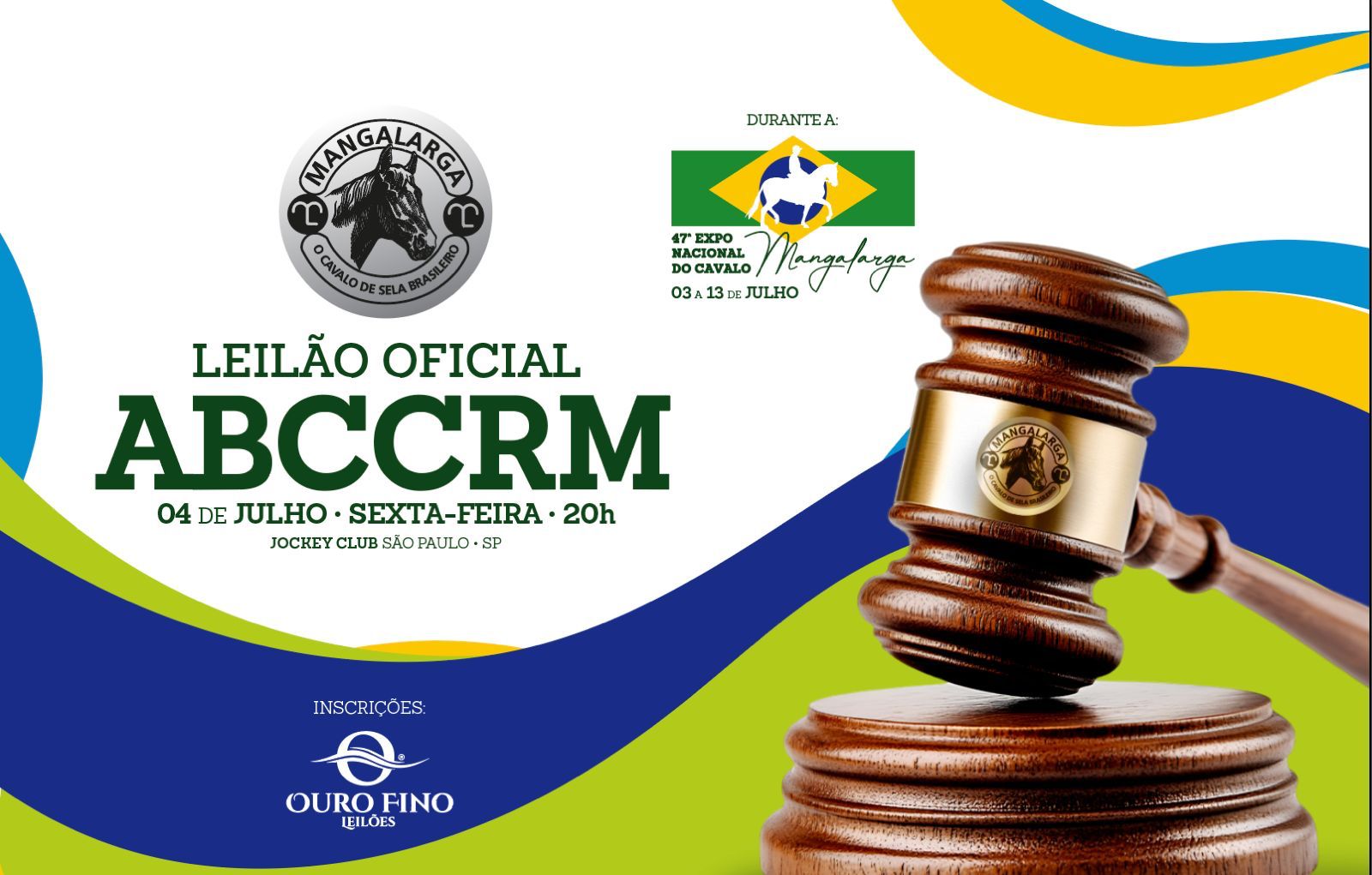 LEILÃO OFICIAL ABCCRM