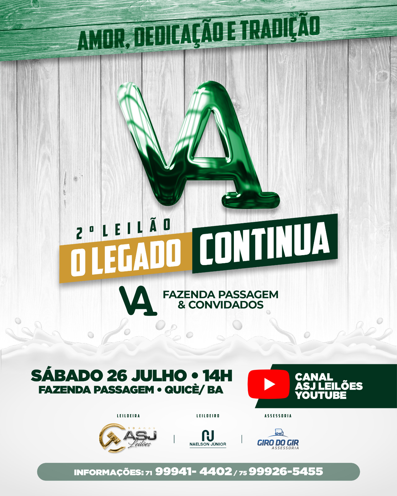 2ª LEILÃO O LEGADO CONTINUA