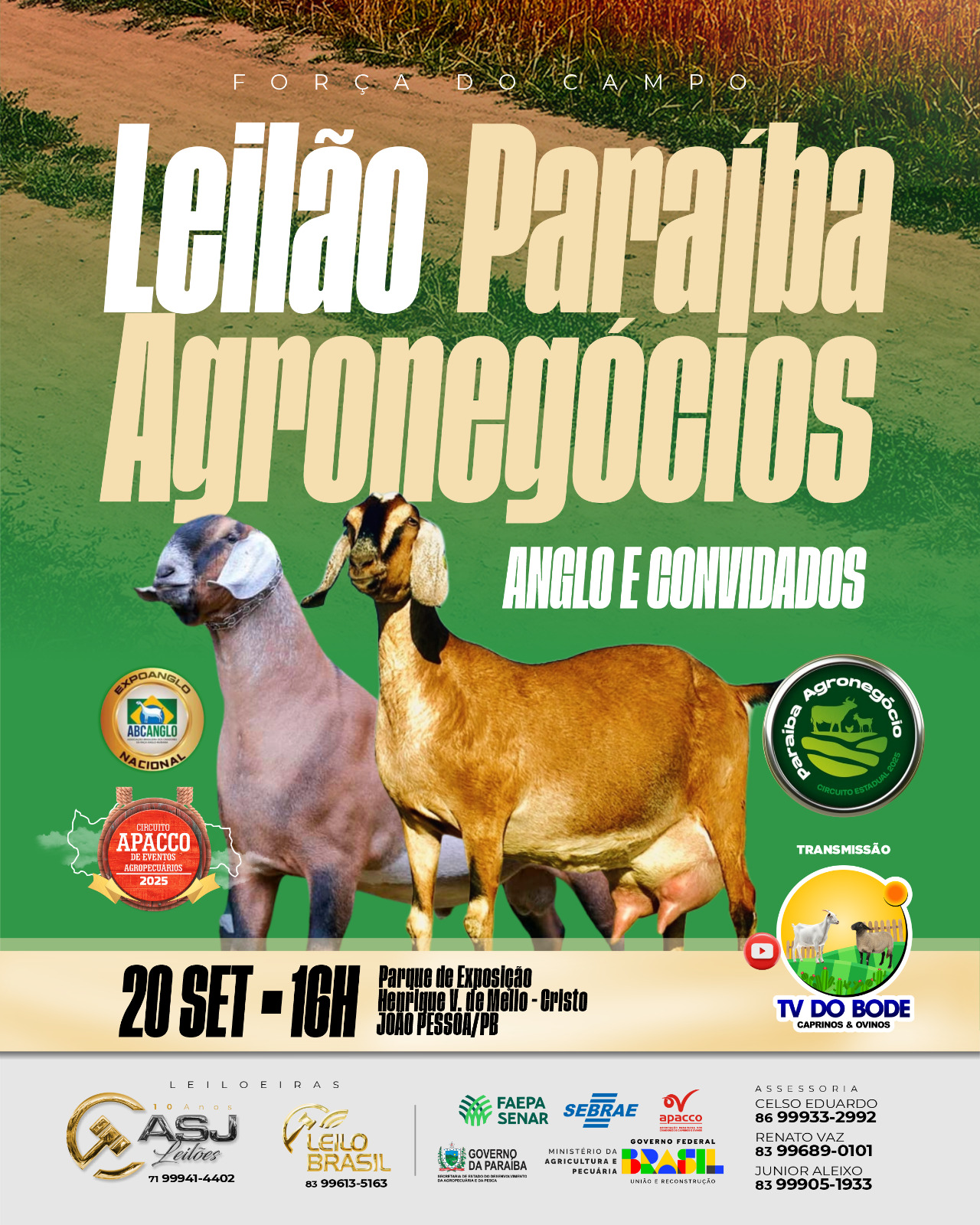 LEILÃO PARAIBA AGRONEGOCIOS
