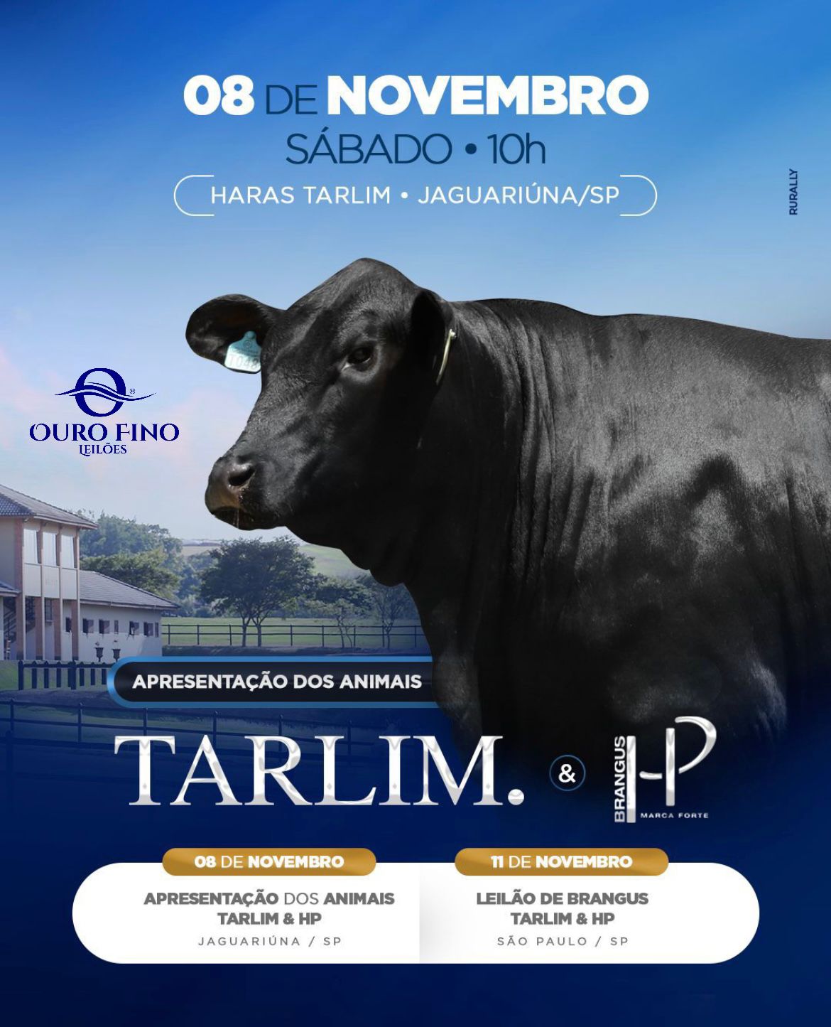 APRESENTAÇÃO DOS ANIMAIS TARLIM E HP