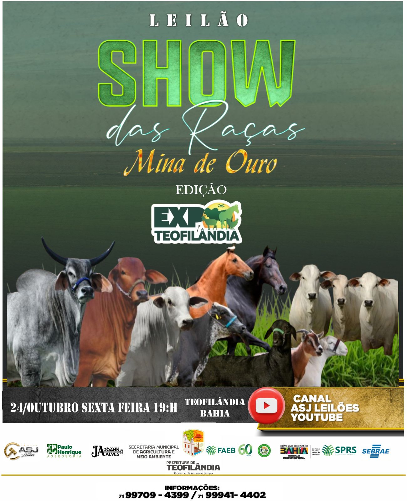 LEILÃO SHOW DAS RAÇAS EDIÇÃO - TEOFILANDIA