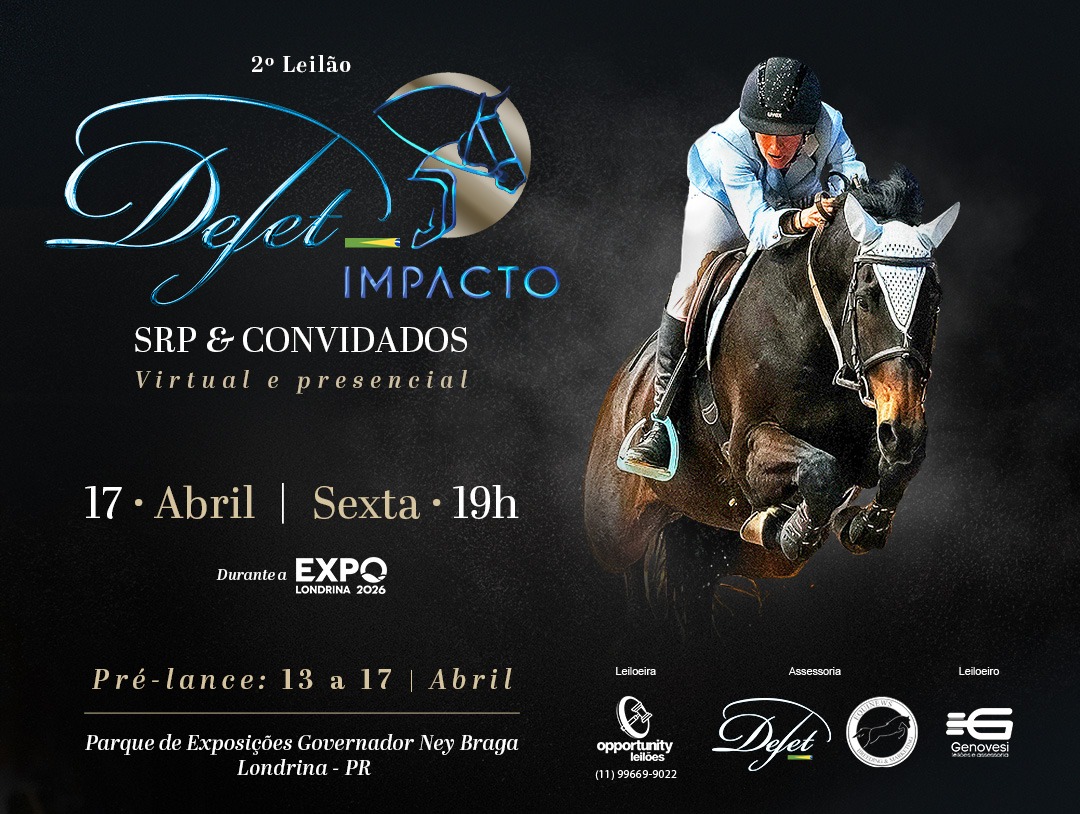 2º LEILÃO DEJET IMPACTO SRP & CONVIDADOS