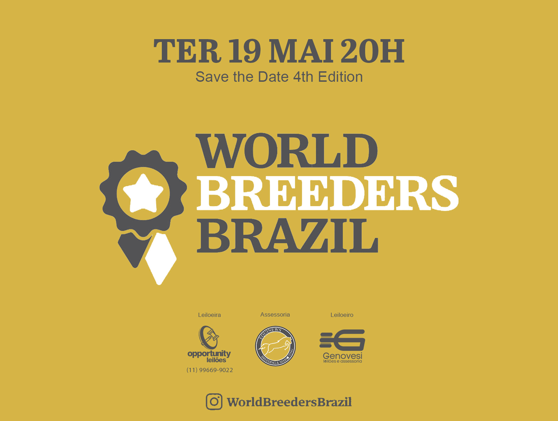 4° LEILÃO WORLD BREEDERS BRAZIL