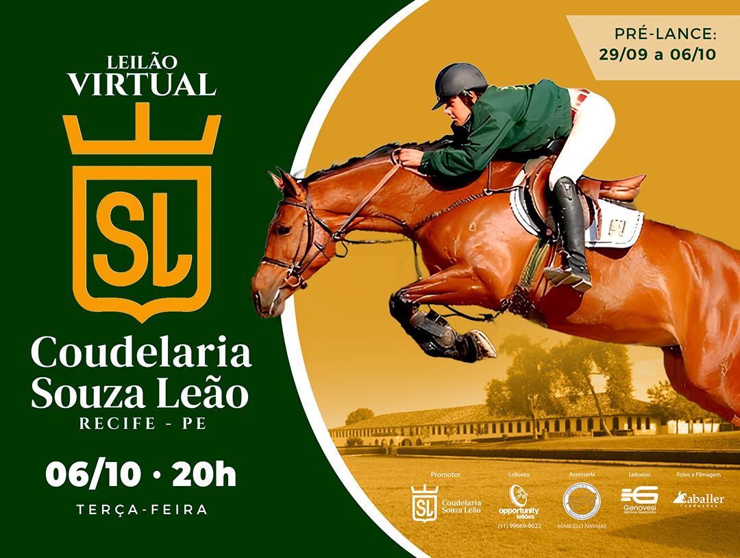 LEILÃO VIRTUAL COUDELARIA SOUZA LEÃO