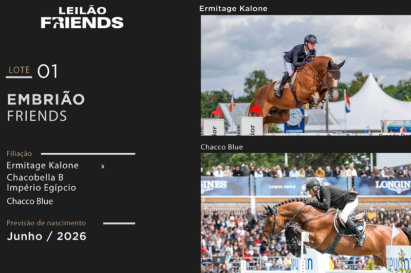 Foto ERMITAGE KALONE X CHACOBELLA B IMPERÍO EGIPCIO